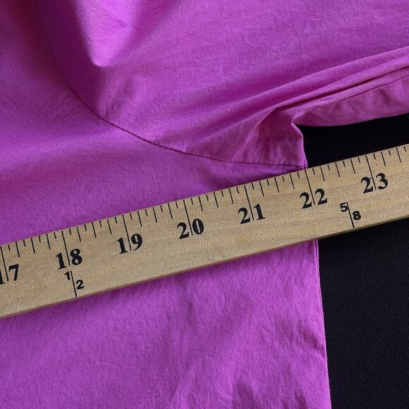 Victor Costa Occasion Tunic Womens Large Pink Black Embroidered Boho Top Shirt - Picture 7 of 9